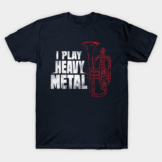 Baritone Euphonium Shirt Euphonium Gift Marcing Band T-Shirt by missalona